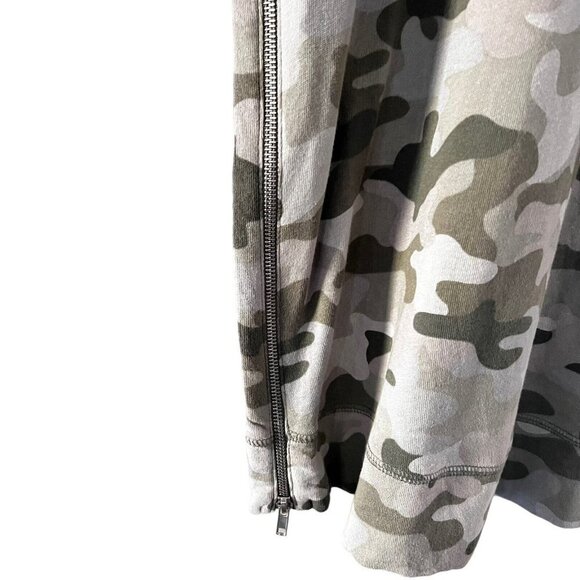 RAILS Georgia Camo Sweater Shirt Dress Side Zippers Women’s Size M - Picture 6 of 12